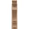 Ekena Millwork 6-in W x 22-in D x 26-in H Balboa Trad Rough Cedar Woodgrain TimberThane Outlooker, Primed Tan OUTUR060X22X26BOA04RCPR - alternate 5
